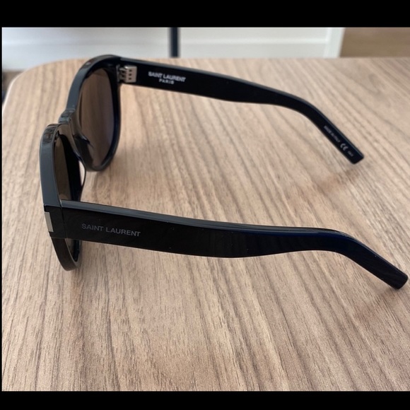 Saint Laurent SL 67 001 Black Frame Sunglasses - Picture 6 of 7